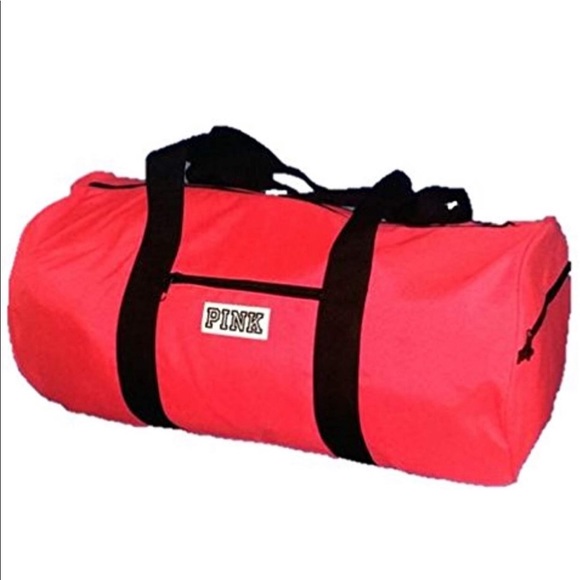 VS PINK Weekender Neon Duffle Gym Bag - Picture 2 of 4